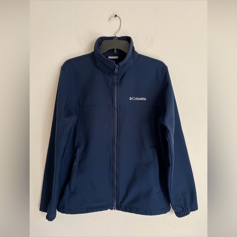 Columbia Jacket Men Medium Blue
